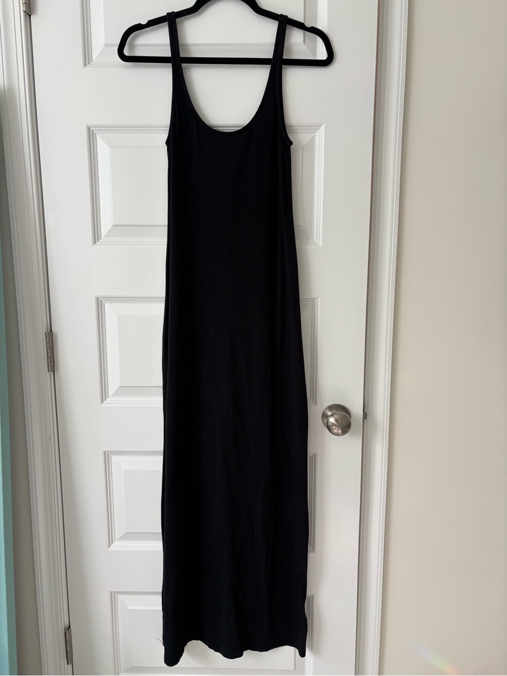 H&M Classic Black Sleeveless Maxi Dress XS
